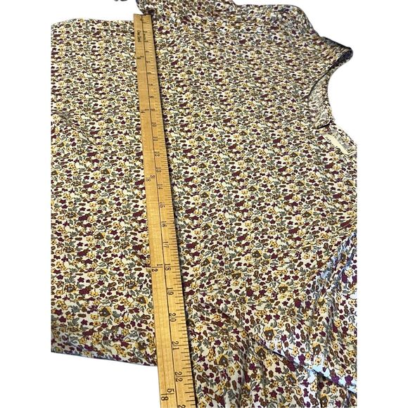 Natural Life Floral ditzy Print Women's Dress L/XL cottagecore career - Picture 7 of 8